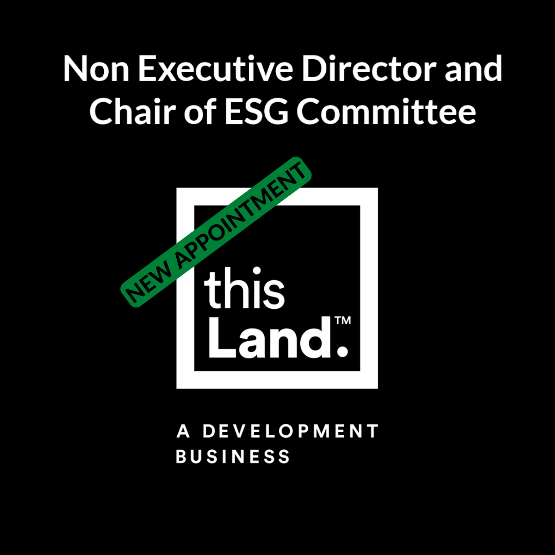 This Land™ appoints their new NED and Chair of ESG